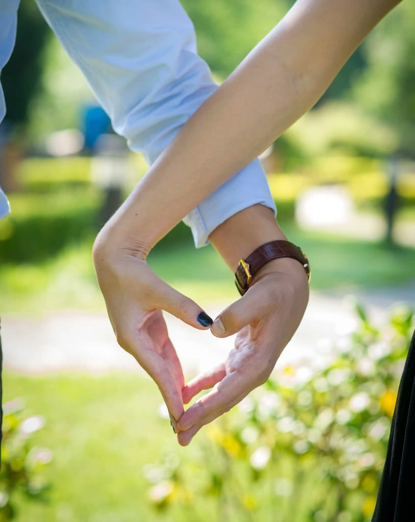 Hands making a heart