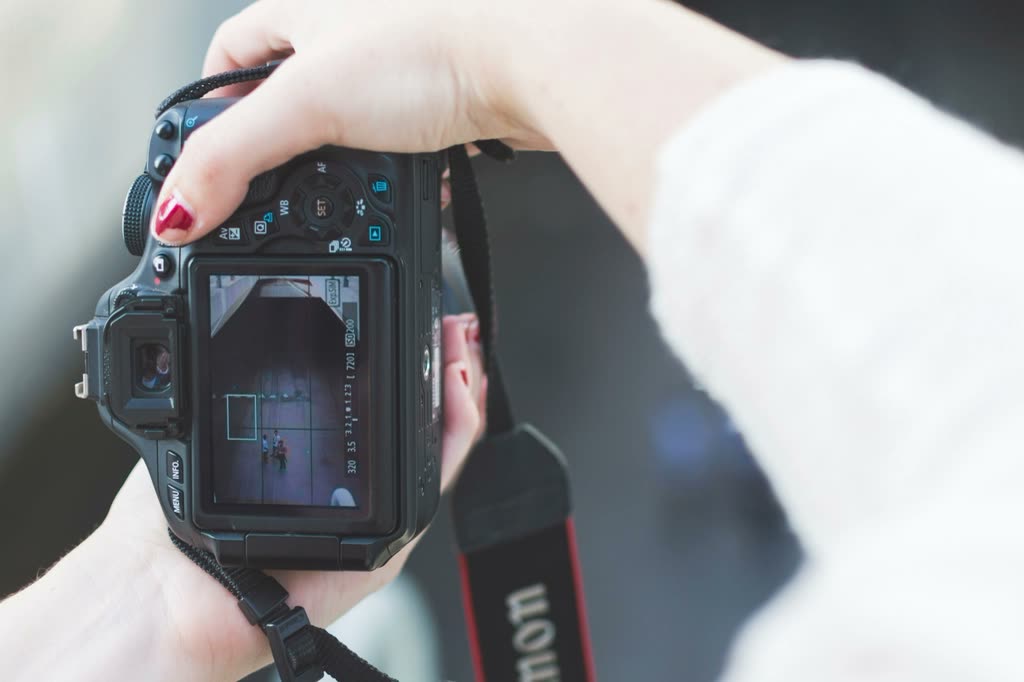 Camera in hand
