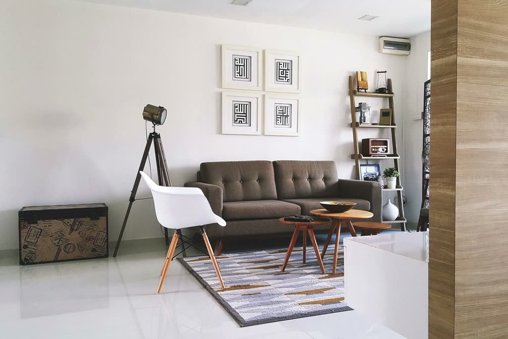 Bright living room